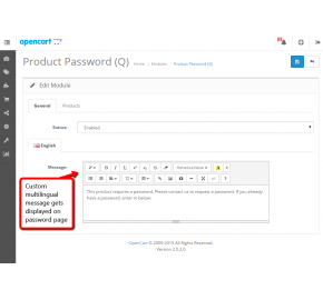 Product Password Protect (2.x)