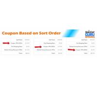 Coupon Based on Sort Order (15x/2x)