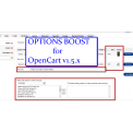 [1.5.x] Options Boost (for OpenCart 1.5.x only)