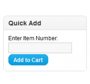 [1.5.x] Quick Add-To-Cart By Sku/Model 